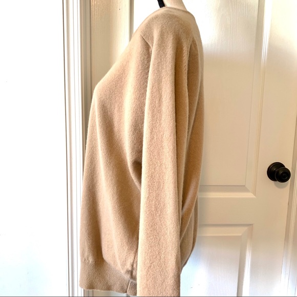 LANDS’ END Men’s Lambswool Crew Neck Sweater—SZ. L - Picture 3 of 12